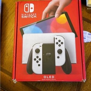 Nintendo Switch OLED Console - White and Black